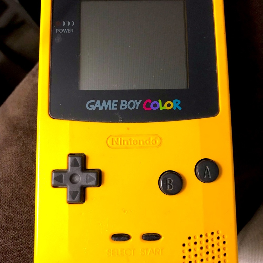 Yellow Gameboy Color